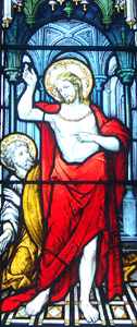North nave west window detail January 2011